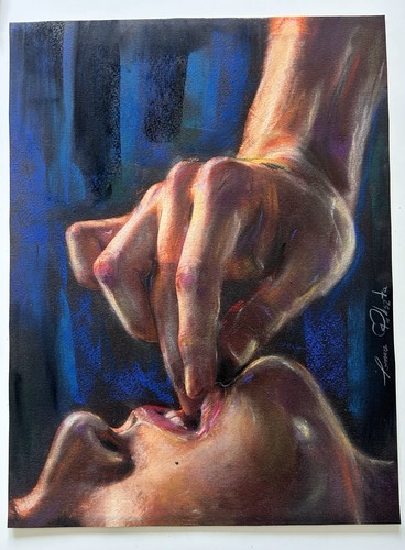 Tomasz pukszta original pastel - tomasz,