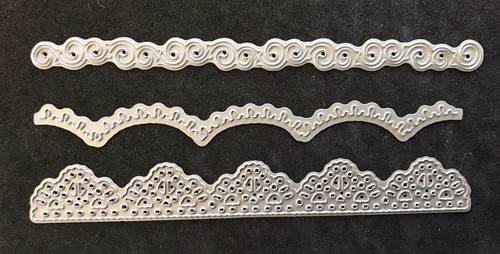 Borders edges tattered lace - borders,