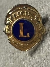 VINTAGE LIONS INTERNATIONAL PIN BADGE COLLECTABLE PIN 