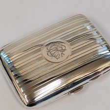 Vintage Solid Silver Cigarette