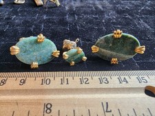 Vintage Cufflink Set Gold Tone