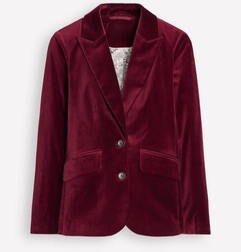 Boden marylebone velvet blazer - boden,