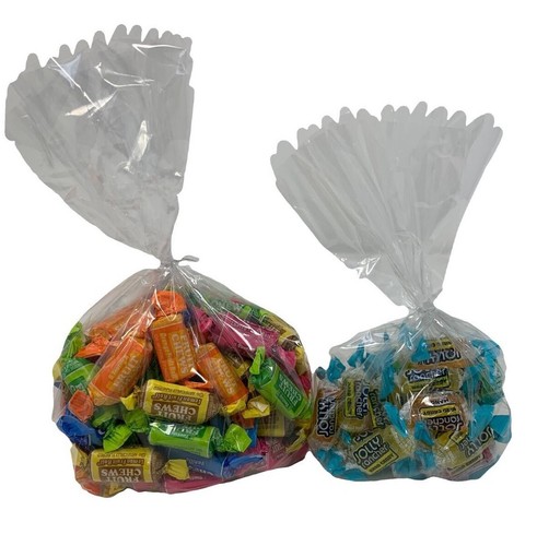 Clear cellophane sweet - clear,