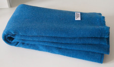 Blue Cashmere Shawl Handmade