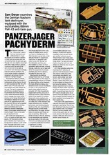 PPOT52 MODEL KIT FEATURE/REVIEW - AFV CLUB 1:35 SCALE NASHORN TANK DESTROYER