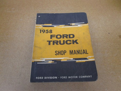 1958 ford truck pickup - ford,