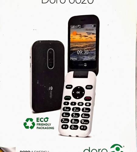 Doro 6620 unlocked flip - 6620,