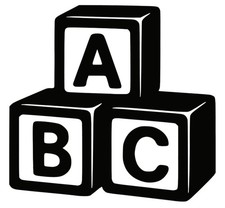 ABC Blocks Decal Stickers