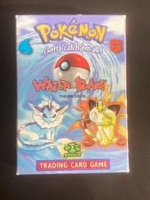 Pokemon TCG Water Blast Theme Deck Opened & Complete (except for Coin) in VGC