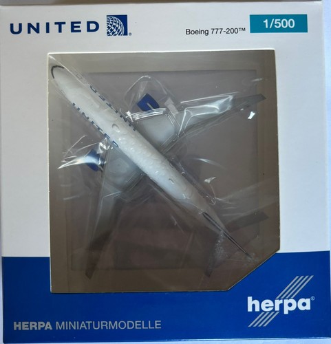 Herpa 500 united 777 200er - united, 777-200er