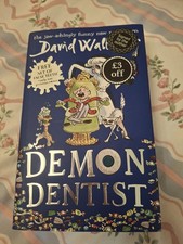 Demon Dentist By David Walliams Signed Copy Like New Unread