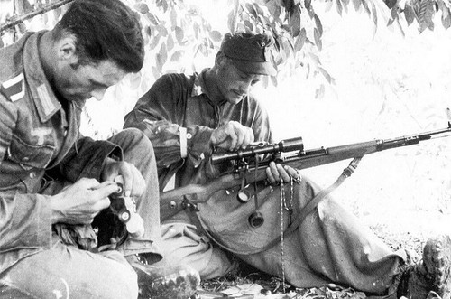 German sniper photo mauser - sniper,
