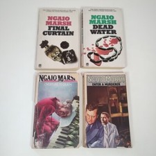 Ngaio Marsh Paperback Book Bundle - 4 Paperbacks - Please Photos for Titles