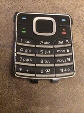 Genuine Original Nokia 6500c Classic Replacement Numeric Keypad Keymat - Black