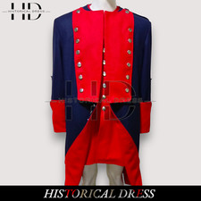 French & Indian War Blue Red