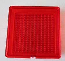 Square RED FOG  light lens trailers fit some Ifor williams horse box  Wessex