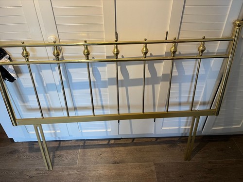 Brass headboard - brass,