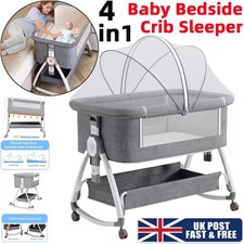 4in1 Baby Bedside Crib Sleeper