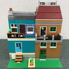 Creative Expert Bricks Bank Cafe Corner MOC Street View City Model House Pet Sho