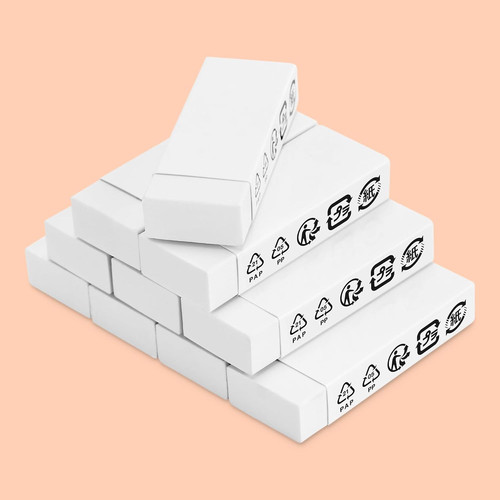 Block rectangular rubber 10 - block,