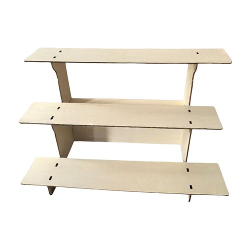 Wooden retail display shelves - wooden,