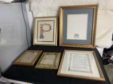 Vintage Gold Tone Wooden