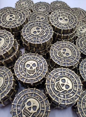 Pirates aztec coin replica - coin,