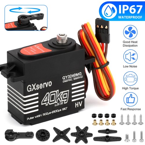 Waterproof 40kg metal gear - waterproof,