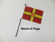 NORTHAMPTONSHIRE FLAG 6" x 4"