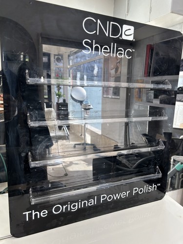 Cnd shellac salon wall - salon, display
