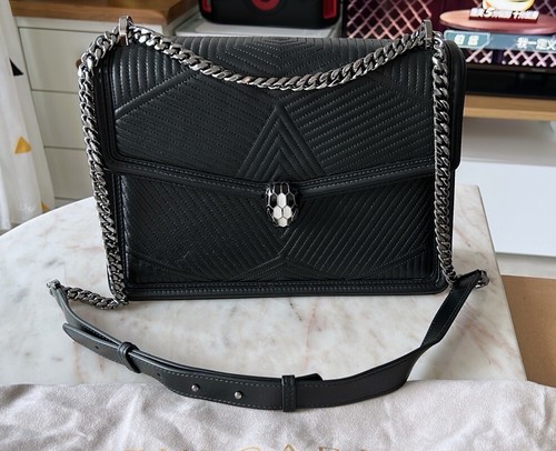 Bvlgari serpenti leather - bvlgari,