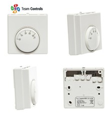 Team Controls Central Heating Room Thermostat Mechanical Adjustable Dial Stat TC