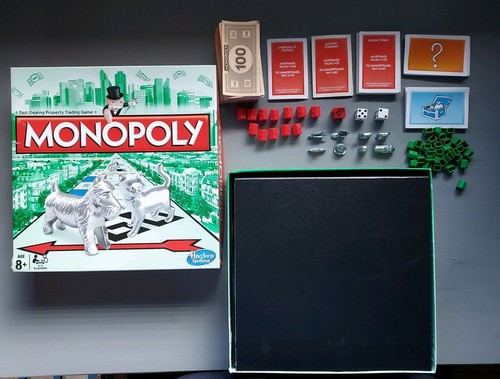 Hasbro monopoly complete - hasbro, monopoly.