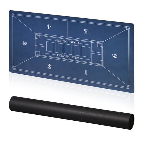 Poker mat table cover - poker,