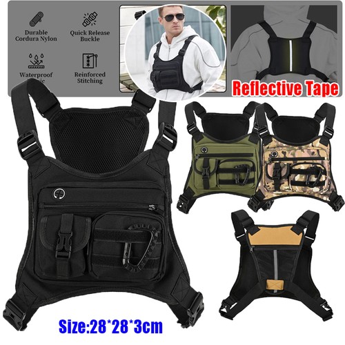 Adjustable tactical chest bag - adjustable,