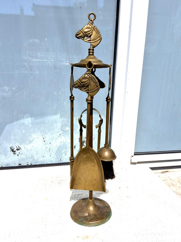 Tall vintage brass - tall,