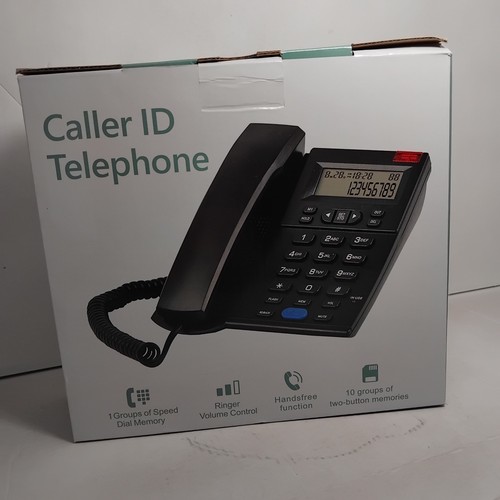 Caller telephone corded - caller,