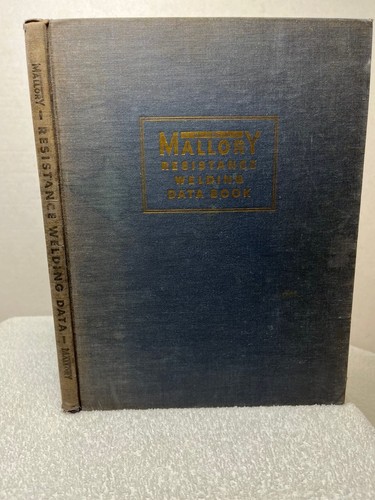 Resistance welding data book - welding,