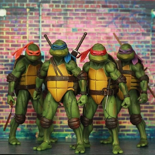 Ninja turtles 1990 - ninja, 7"