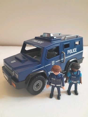 Playmobil police truck with - with, 2