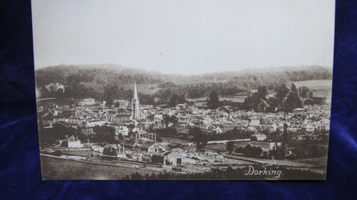 Postcard dorking surrey - dorking,