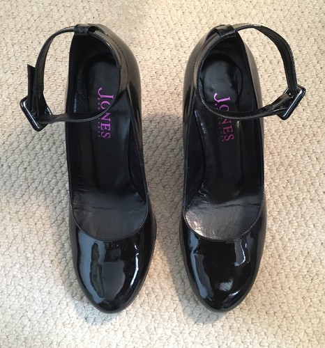 Jones black patent leather - patent,