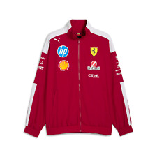 Scuderia Ferrari F1 2025 Official PUMA Team Drivers Oversized Jacket Red