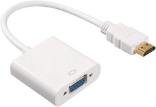 HD Input To VGA Output - HD to VGA Converter Adapter for PC DVD TV Monitor