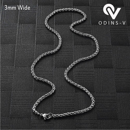 Men chain 8 mm cuban - men, 4