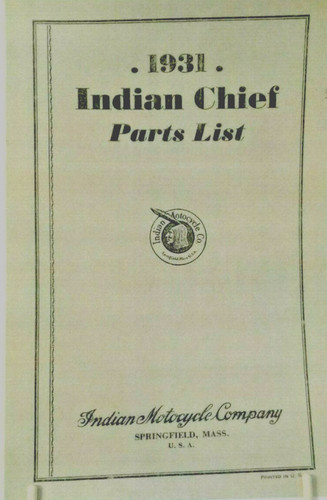 1931 indian motorcycle chief - 1931,