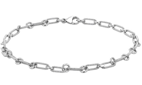 Hallmarked platinum bracelet - hallmarked,