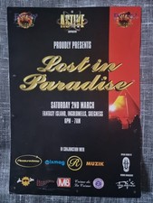 Lost In Paradise 2/3/96 @ Fantasy Island Skegness Rave Flyer