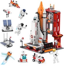  SPACE FLIGHT  Space Exploration Shuttle Building Toy, 855pcs  SALE NOW ON!