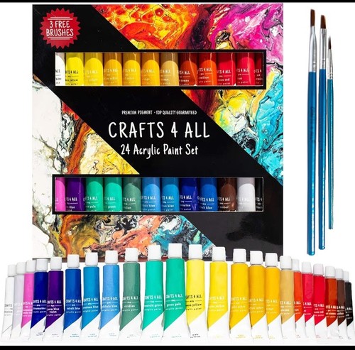 Acrylic paint set - 24, x